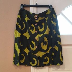 Anthropologie X Marimekko green skirt 💎